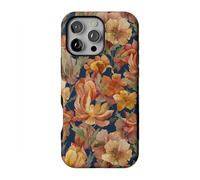 Casely iPhone 16 Pro Max Case | Fallen Gold | Antique Floral | Compatible with MagSafe | Bold Protective Design