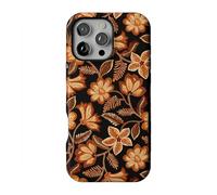 Casely iPhone 16 Pro Max Case | Maple Flowers | Floral Foliage | Compatible with MagSafe | Bold Protective Design