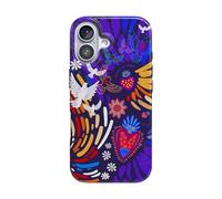 Casely iPhone 17 Case | Viva La Vida | Frida Kahlo Collage | Compatible with MagSafe | Classic Ultra Slim Design