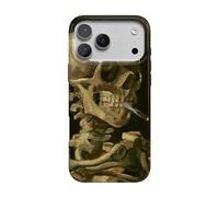 Casely iPhone 17 Pro Case | Van Gogh | Head of a Skeleton with a Burning Cig | Compatible with MagSafe | Classic Ultra Slim Design