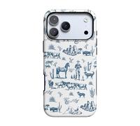 Casely iPhone 17 Pro Case | Wild West Adventure | Blue Desert | Compatible with MagSafe | Bold Protective Design