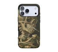 Casely iPhone 17 Pro Max Case | Van Gogh | Head of a Skeleton with a Burning Cig | Compatible with MagSafe | Bold Protective Design