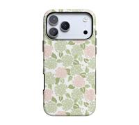 Casely iPhone 18 Pro Case | Hydrangea Haze | Floral Garden | Bold Protective Design | Compatible with MagSafe