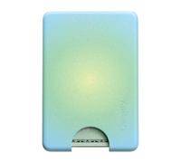 Casely MagWallet | Aura | Inner Glow | Green | Slim Wallet Card Holder | Compatible with MagSafe | Soft-Touch Hard Silicone | Holds Up to 3 Cards