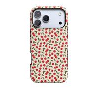 Casely Phoenix Case | Cherry on Top | Red Cherries | Bold Protective Design | Compatible with MagSafe