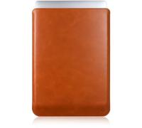 Casemade Real Leather Laptop Sleeve for MacBook Pro & Air Fits 13, 14, 15 & 16 Inch - Genuine Full Grain Leather with Soft Wool Lining (15 inch - Air M2/M3))