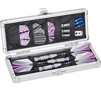 Casemaster Accolade Aluminum Dart Case Holds 3 Steel Tip and Soft Tip Darts, Slim Profile Fits into Your Pocket While Keeping Your Darts Pristine