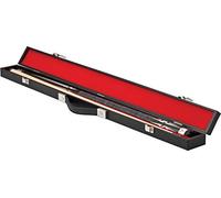 Casemaster by GLD Products Deluxe Billiard/Pool Cue Hard Case, Holds 1 Complete 2-Piece Cue (1 Butt/1 Shaft), Black