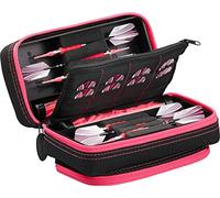 Casemaster Plazma Pro Black and Trimed Dart Case with Phone Pocket