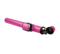 Casemaster Q-Vault Supreme Billiard/Pool Cue Hard Case, Holds 1 Complete 2-Piece Cue (1 Butt/1 Shaft), Pink