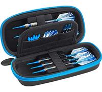 Casemaster Sentry Dart Case, Blue Zipper