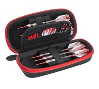 Casemaster Sentry Dart Case, Red Zipper