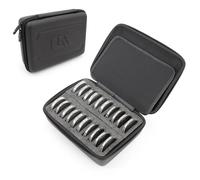 CASEMATIX 1 oz Silver Bar Capsule Holder Case for 1 Troy Ounce Silver Bars, Bullion Storage Box Fits 20 Coin Capsules up to 50mm, Organizer for Silver Bar Holders, Stacker Storage Coin Case