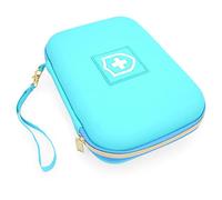 CASEMATIX 8" Turquoise Asthma Inhaler Case for Travel Fits Spacer, Mask and Accessories, Includes Case Only
