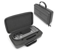 CASEMATIX Carry Case Compatible with Audio Technica AT-SB727 Sound Burger Record Player, Hard Shell Portable Turntable Travel Case with Padded Foam Interior, Impact Resistant Vinyl Player Protection