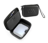CASEMATIX Carrying Case Compatible with ASUS RT-BE58 Go WiFi 7 Travel Router - Hard Shell EVA Travel Storage Case with Accessory Pocket, Padded Interior and Wrist Strap, Case Only