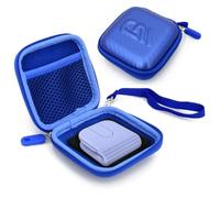 CASEMATIX Carrying Case Compatible with Logitech Mobi Fold Foldable Wireless Mouse - Hard Shell EVA Travel Storage Case with Soft Padded Interior for Portable Bluetooth Mouse, Blue Case Only