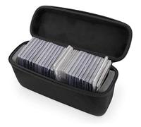 CASEMATIX Graded Card Case - Holds 30 BGS & PSA Graded Sports Trading Cards, Hard Shell Slab & Top Loader Storage Box for Collectors