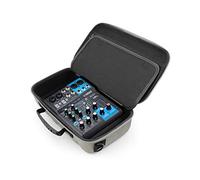 CASEMATIX Gray Audio Mixer Gear Bag Case Compatible With Yamaha Mg06X MG06 Audio Interface, Power Supply And Small Cables, Padded Bag Protects From Impacts