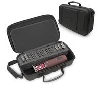 CASEMATIX Hair Clipper Guard Blade Holder Case For Barbers and Stylist Compatible with 14 Metal Andis, Oster, Wahl, Babyliss Detachable Clippers Metal Guards, Barber Case For Clippers and Accessories