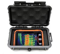 CASEMATIX Hard Case Compatible with Klein Tools TI290 Rechargeable Pro Thermal Imaging Camera and Klein Tools TI250 Rechargeable Thermal Imager - Includes Waterproof Carry Case Only