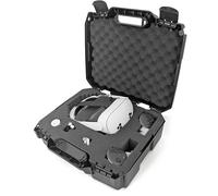 CASEMATIX Hard Case Compatible with Oculus Quest 2 and Oculus Quest VR Gaming Headset & Accessories - Oculus Quest Case Storage with Customizable Foam Also fits Elite Strap and Other Accessories