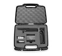 Casematix Hard Shell Camera Case Compatible with Mevo Start Live Streaming Camera, Shotgun Mic and Accessories in Custom Foam, Includes Carrying Case Only
