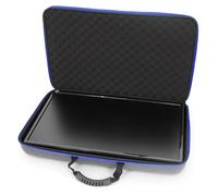 CASEMATIX Portable Monitor Case for 15.6" to 24" Gaming Monitors or Laptops, Hard Shell TV Screen Cover with Padded Foam, Fits Accessories for 15.6 to 17.3 Inch Screens (Gray)