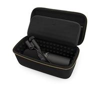 CASEMATIX Rode Mic Case Compatible with Rode PodMic Dynamic Microphone, Shure MV7 XLR Microphone and Other Cardioid Condenser Microphones with Accessories - includes Podcasting Mic Bag Only