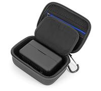 CASEMATIX Travel Case Compatible With DJI Mic Wireless Microphone Kit, Compact Lavalier Microphone Protection to Carry Lav Mic in Charging Case and Small Accessories
