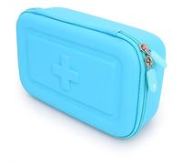 CASEMATIX Travel Case for Asthma Inhaler Spacer with Mask - Inhaler Holder and Storage for Additional Accessories, Portable Protective Case for Asthma & Respiratory Devices