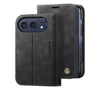 CaseMe Wallet Case for iPhone Duo Vintage RFID Protection with Stand