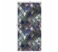 Casement Film Removable Glass Sticker Home Decors Mosaic Casement Frosted Film Stained Static Cling Glass Sticker Privacy PVC Material(120 * 58cm)