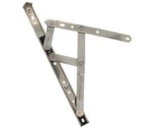 Casement Window Friction Hinge Stay Silver Tone Home Improvement Accessories Tools(12inch3 1pc)
