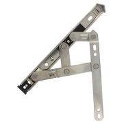 Casement Window Friction Hinge Stay Silver Tone Home Improvement Accessories Tools(8inch2.5 1pc-01)