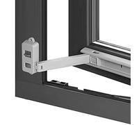 Casement Window Restrictor No Drilling,Kids Cats Window Protector Security Latch for Window&Sliding Door,Anti-Theft Window Limiter Holder