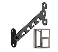 Casement Window Stop, Window Restrictor Latch, Casement Window Latch, Window Windhook Safety Window Latch, Child Safe Limiter Safety Locks for Various Doors and