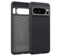 Caseology Nano Pop for Google Pixel 8 Pro Case, [Two Tone Colour], Military Grade Drop Protection, Side Grip Patterns Phone Cover for Google Pixel 8 Pro - Black Sesame