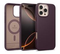 Caseology Nano Pop Mag for iPhone 16 Pro Case [Soft & Dust Free Material] Magnetic Military Grade Drop Protection Side Grip Patterns Case Cover for iPhone 16 Pro - Burgundy Bean