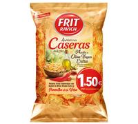 Caseras Ridged Potato Crisps with Paprika de la Vera Multipack 160g x 11 Crispy Wavy Chips Savoury Snack for Sharing Parties and Everyday Snacking