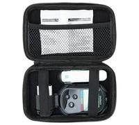 caseroxx Blood Glucose Meter Hard Case Suitable for Onetouch Select Plus Flex in Black, Diabetic Storage case