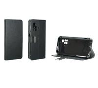 caseroxx Bookstyle-Case for Blackview BV9200, Cover, faux leather, black, Card Slots & Magnetic Closure