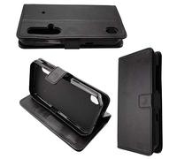 caseroxx Bookstyle-Case for Blackview BV9900 / Pro/E, black | Flip-open book case with inner compartments and all-around protection for everyday use, made of faux leather