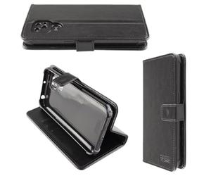 caseroxx Bookstyle-Case for Doro 8100/8110 / 8200/8210 / 8220, Cover, faux leather, black, Card Slots & Magnetic Closure