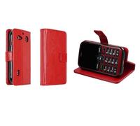 caseroxx Bookstyle-Case for Doro Leva L10 / L11 / E10 / X10, red