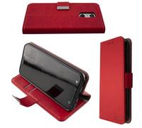 caseroxx Bookstyle-Case for Emporia Smart 3, Cover, faux leather, red, Card Slots & Magnetic Closure