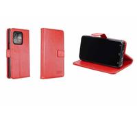 caseroxx Bookstyle-Case for Emporia SMART.ME7 / 7lite / 7mini, Cover, faux leather, red, Card Slots & Magnetic Closure