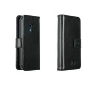 caseroxx Bookstyle-Case for Nokia 225 4G (2024), Cover, faux leather, black, Card Slots & Magnetic Closure