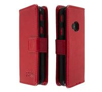 caseroxx Bookstyle-Case for Nokia 5310 (2020), Cover, faux leather, red, Card Slots & Magnetic Closure
