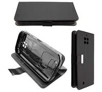 caseroxx Bookstyle-Case for Oukitel WP6, Cover, faux leather, black, Card Slots & Magnetic Closure